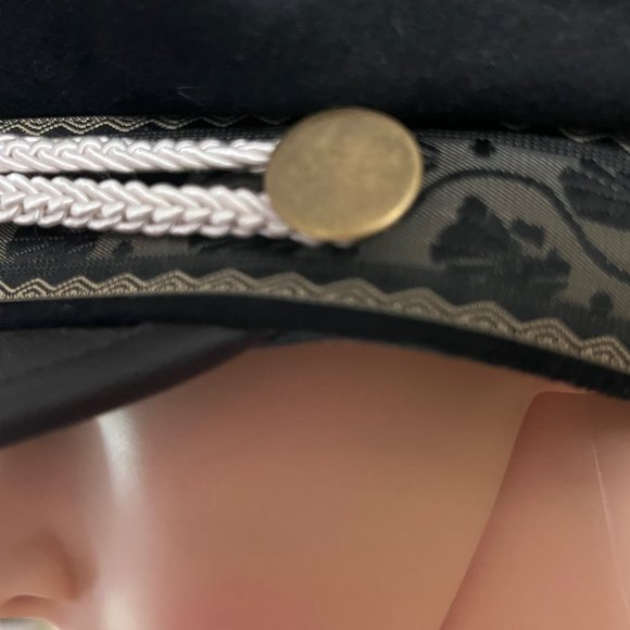 NEW The Suede Bowie Hat by Fallen Broken Street Millinery Custom Made Cap M/L - Picture 5 of 9